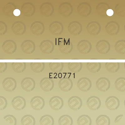 ifm-e20771