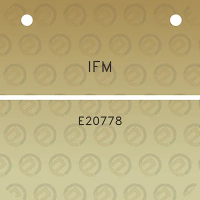 ifm-e20778