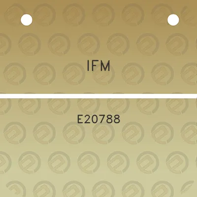 ifm-e20788