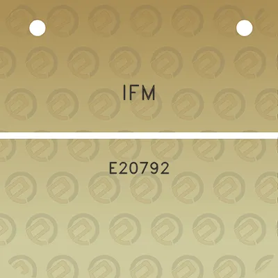 ifm-e20792