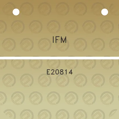 ifm-e20814