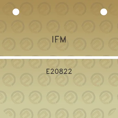 ifm-e20822