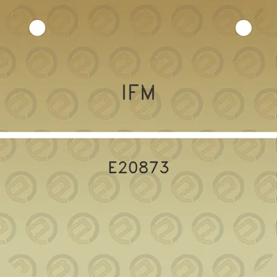 ifm-e20873