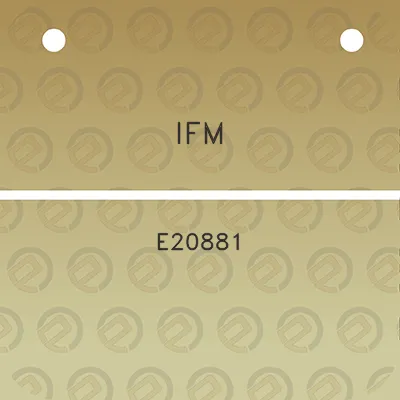 ifm-e20881