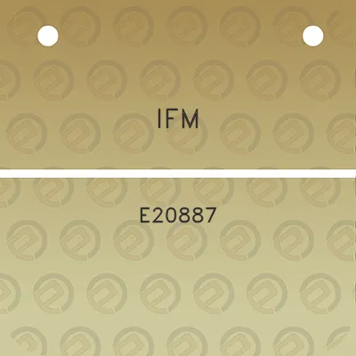 ifm-e20887