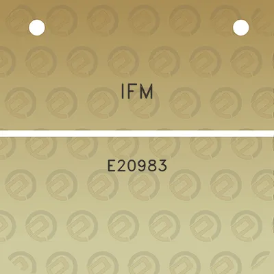 ifm-e20983