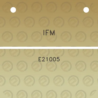 ifm-e21005