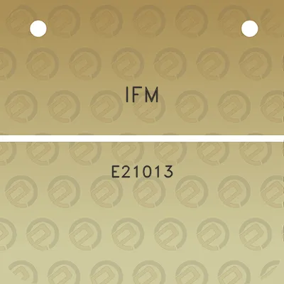 ifm-e21013