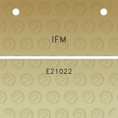 ifm-e21022