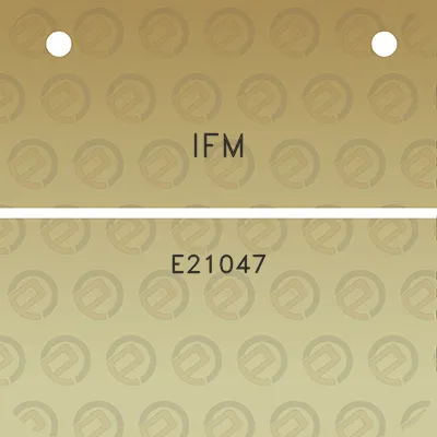 ifm-e21047