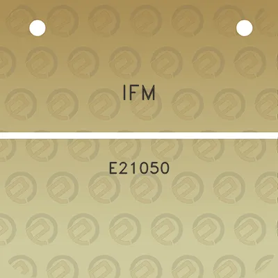 ifm-e21050