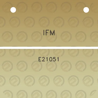 ifm-e21051