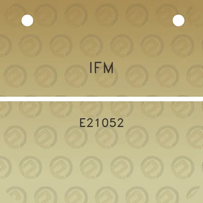 ifm-e21052