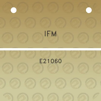 ifm-e21060