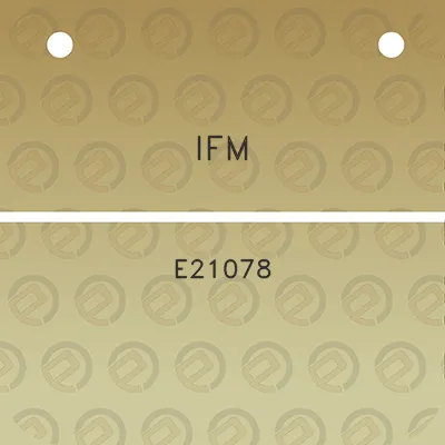 ifm-e21078