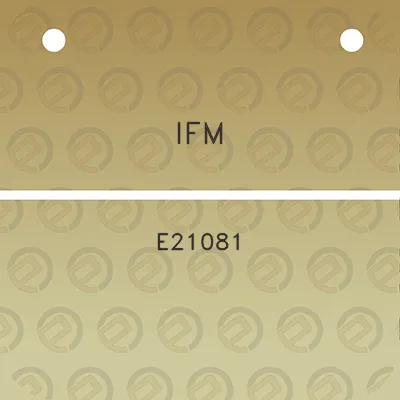 ifm-e21081