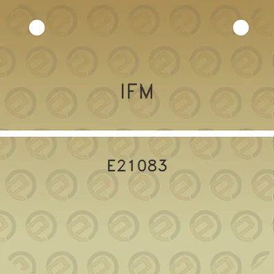 ifm-e21083