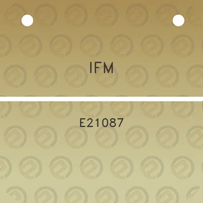 ifm-e21087