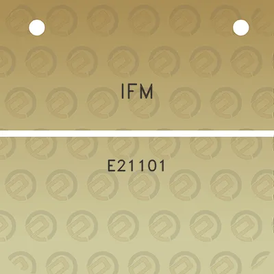 ifm-e21101