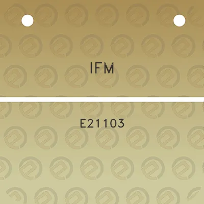 ifm-e21103