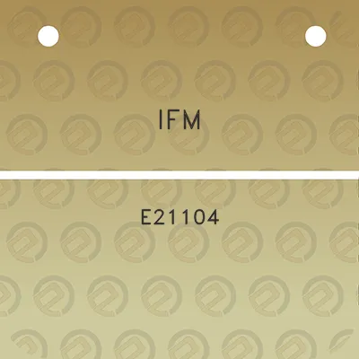 ifm-e21104