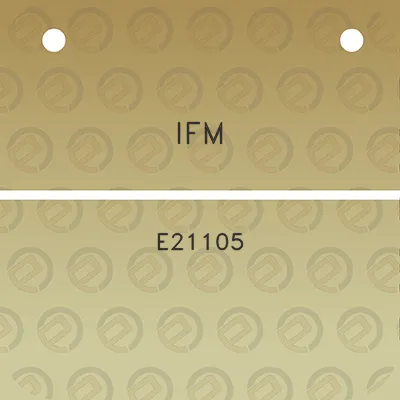 ifm-e21105