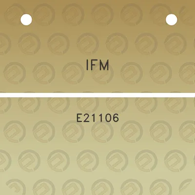 ifm-e21106