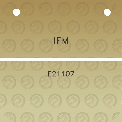 ifm-e21107