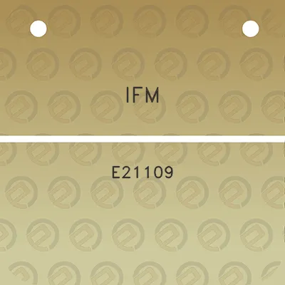 ifm-e21109