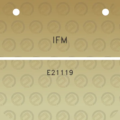 ifm-e21119