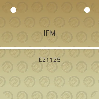 ifm-e21125