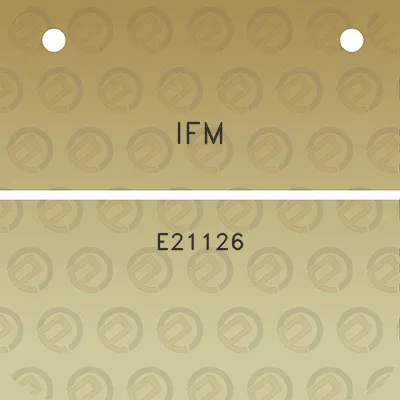 ifm-e21126