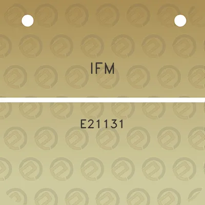 ifm-e21131