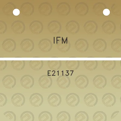 ifm-e21137