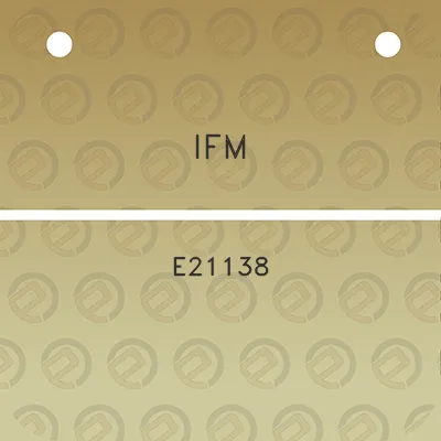 ifm-e21138