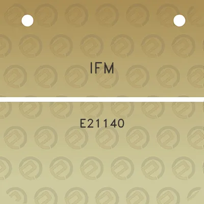 ifm-e21140