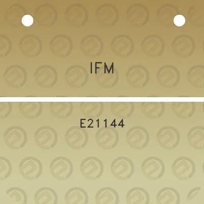 ifm-e21144