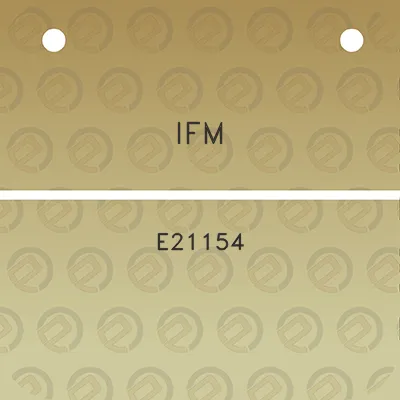 ifm-e21154