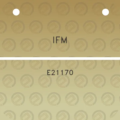 ifm-e21170