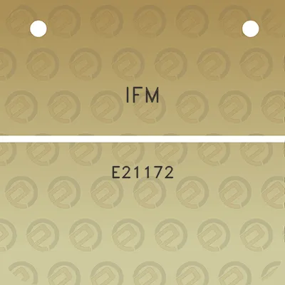 ifm-e21172