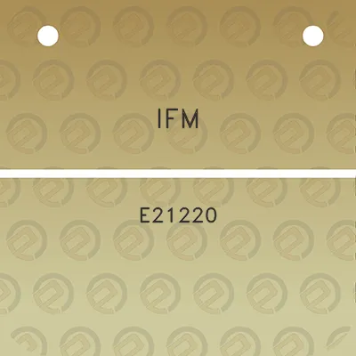 ifm-e21220