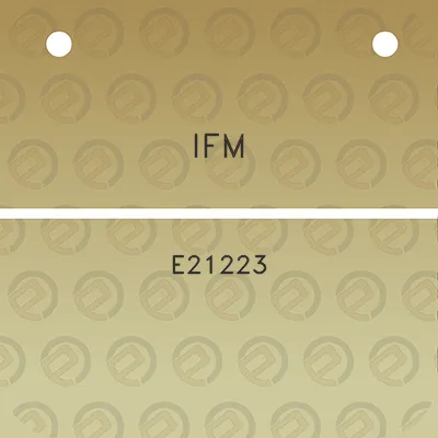 ifm-e21223