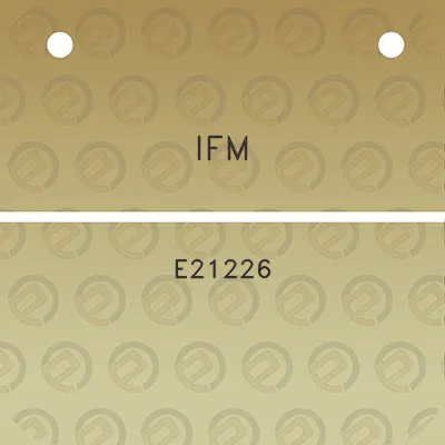 ifm-e21226