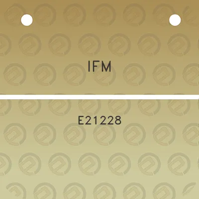 ifm-e21228