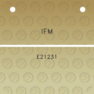 ifm-e21231