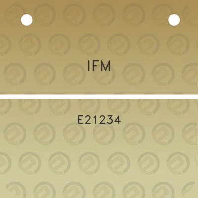 ifm-e21234