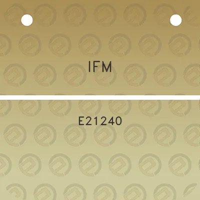 ifm-e21240