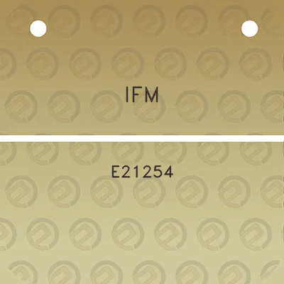 ifm-e21254