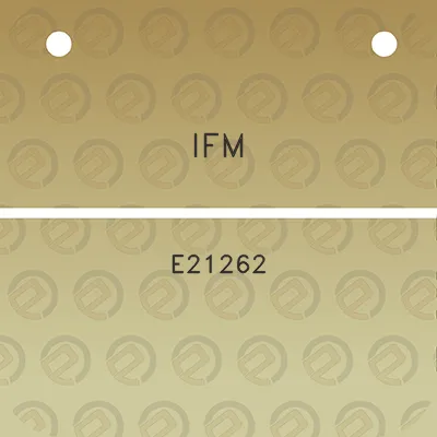 ifm-e21262