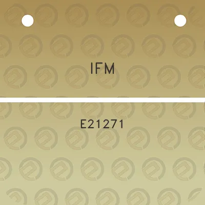 ifm-e21271